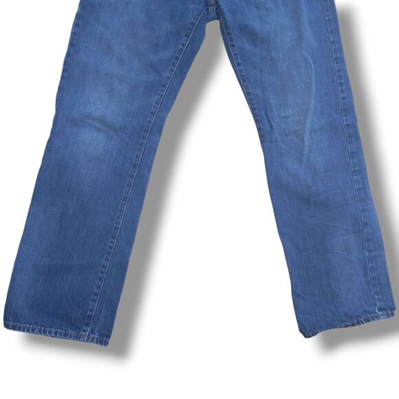 American Eagle Original Straight Denim Jeans-Size 29 X 30-Medium Wash-Mid Rise - Picture 3 of 9